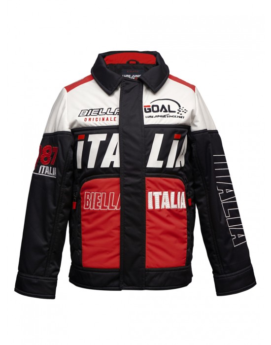 Boys Jacket Sporty Lava Red